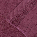 Полотенце банное 35х75 см, 100% хлопок, 105 г/м2, Сухая бургунди, Китай, Y3-638 - фото 3