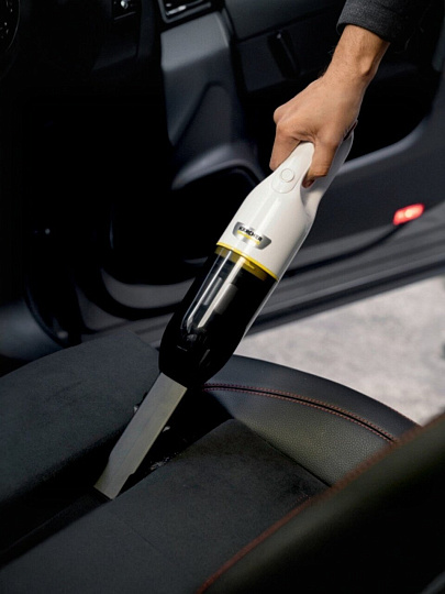 Пылесос аккумуляторный, Karcher, CVH 2, 7.2 Вт, с контейнером, 0.15 л, 2 А.ч, сухая уборка, белый