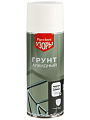Грунтовка аэрозольная, алкидная, Русские узоры, для внутренних и наружных работ, белая, 0.52 л - фото 2