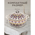 Кастрюля для запекания керамика, 1.6 л, круглая, с крышкой, Восток, Y6-10193/Y4-9179 - фото 11