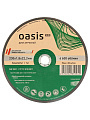 Круг отрезной по металлу, Oasis, Eco, диаметр 230х1.8 мм, посадочный диаметр 22.2 мм, зернистость P46