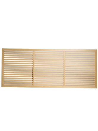 Экран для радиатора, ПВХ, 1500х600 мм, бежевый, Event