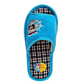 Тапки детские, голубые, р. 32-33, открытые, А-70F-030-04 - фото 4