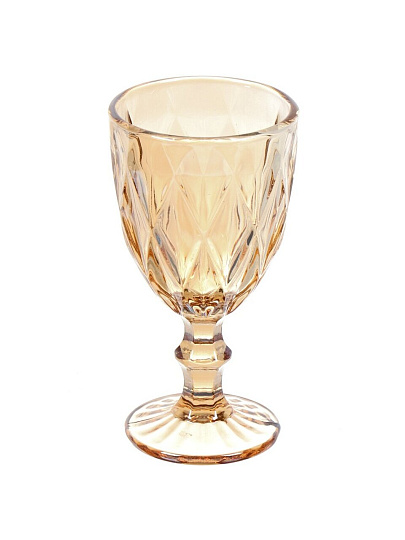 Бокал для вина, 300 мл, стекло, Мёд, Y4-5416