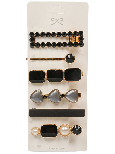 Набор заколок, ассорти, 6шт, A110114