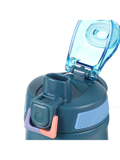 Термобутылка нержавеющая сталь, 0.5 л, синяя, Y4-9290