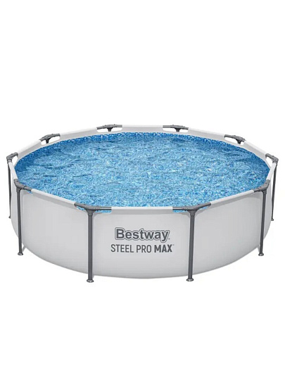 Бассейн каркасный Bestway, 305х76 см, Steel Pro Max Frame Pool, 56406, 4678 л
