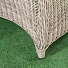 Мебель садовая Green Days, Оазис, бежевая, стол, 118х118х75 см, 4 кресла, подушка бежевая, CYH1949W - фото 7