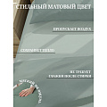 Пододеяльник 2-спальный, 175 х 215 см, 100% хлопок, поплин, зелено-серый, Silvano, Марципан, AI-2604016 - фото 5