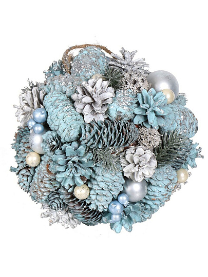 Подвеска 19 см, с украшением, Шар, SYSGL-462106