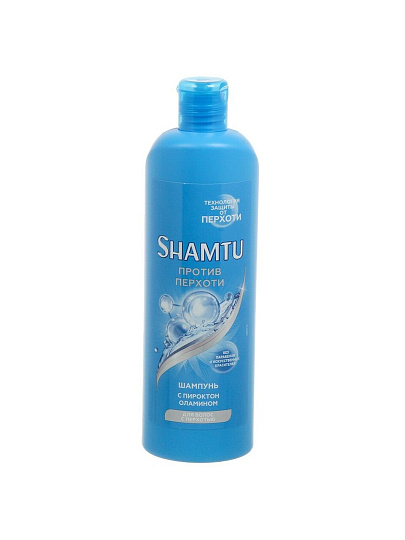 Шампунь Shamtu, Против перхоти с пироктон оламином, против перхоти, 500 мл