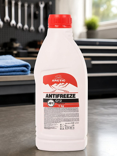Антифриз Arctic, G12, 1 кг, красный, карбоксилатный, ARred1