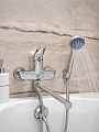 Смеситель для ванны, РМС, с картриджем, хром, SL120-006E - фото 4