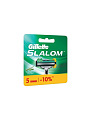 Сменные кассеты для бритв Gillette, Slalom Plus, для мужчин, 5 шт - фото 2