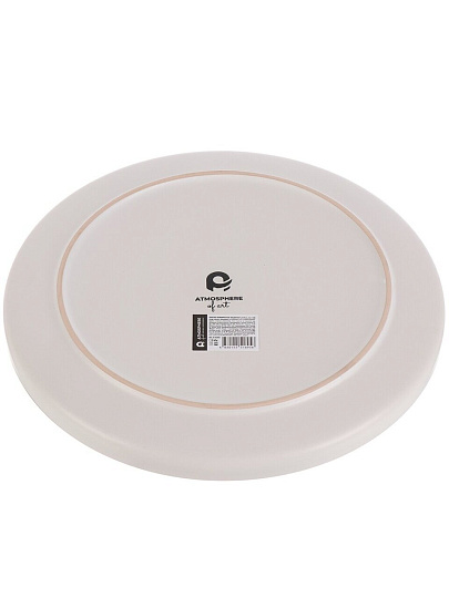 Тарелка обеденная, керамика, 26.5 см, круглая, La Villa, Atmosphere, AT-K2865