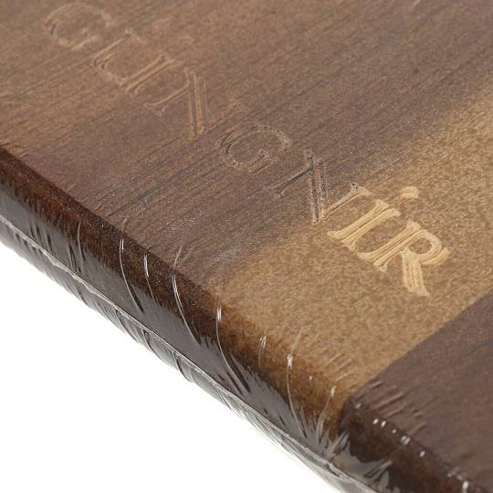 Доска разделочная акация, 30х19.8х1.6 см, с ручкой, прямоугольная, Gungnir, GR-CB-09M