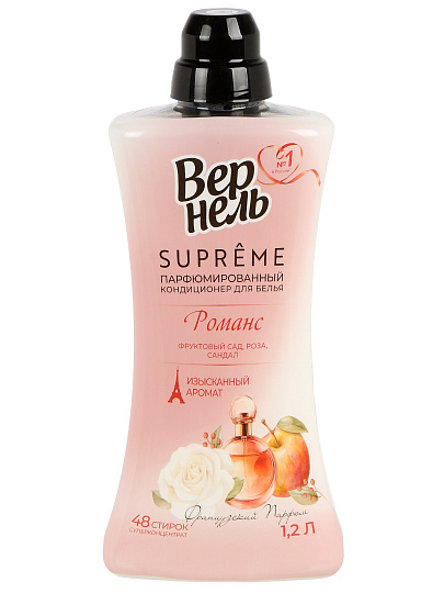 Кондиционер для белья Вернель, 1.2 л, Суприм Романс