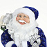 Фигурка декоративная полиэстер, Дед Мороз, 45 см, синяя, Y4-4159 - фото 2