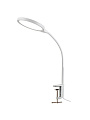 Светильник настольный 550 Лм, белый, на струбцине, сенсорное включение, 3 цвета свечения, 12 Вт, белый, General Lighting Systems, GLTL-046, 800046