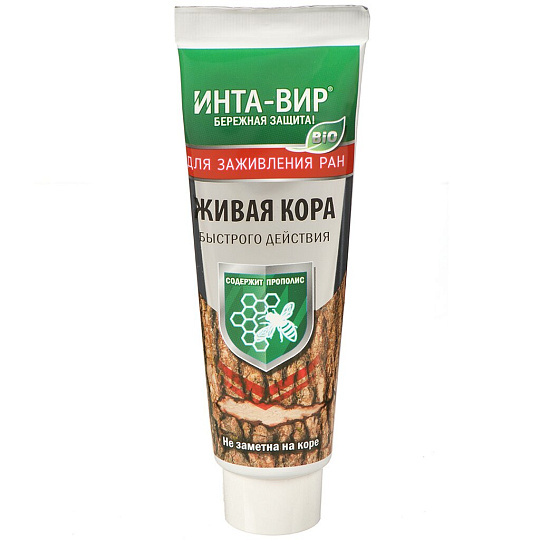 Живая кора для заживления ран, 100 г, Инта-вир