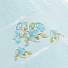 Набор полотенец, 50х90 см, 70х140 см, Karteks Цветы голубой 153/10 - фото 2
