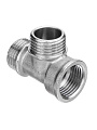 Тройник 3/4&amp;quot;, г-ш-ш, латунь, AquaLink