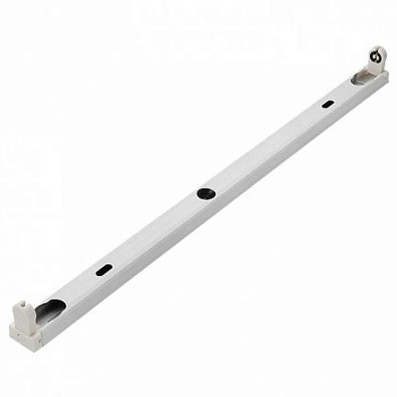 Светильник линейный светодиодный, General Lighting Systems, GSPO-S1-1200-1XT8-G13, G13, на 1 лампочку, IP20, 121х3.4х1.5 см, под светодиодную лампу T8, 420062