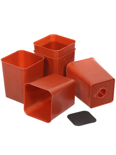 Набор для рассады 14 стаканчиков, с поддоном, в ассортименте, Радиан