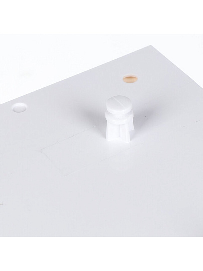 Лицевая панель для вентилятора Viento, установочный диаметр 100 мм, слоновая кость, SYSTEM+ Серия GORIZONT, GORIZONT glass 100ivory