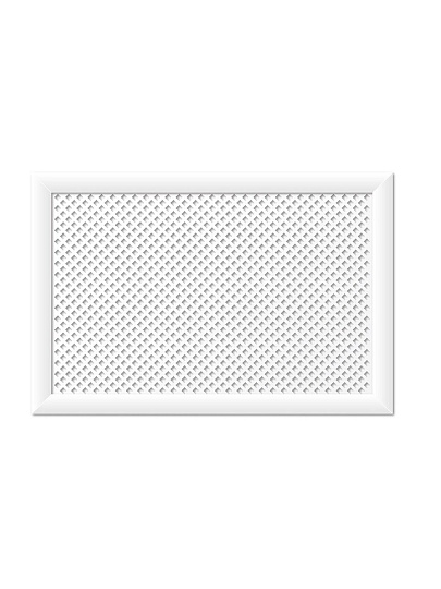 Экран для радиатора, МДФ, 900х600 мм, белый, Глория, Стильный Дом, v546810