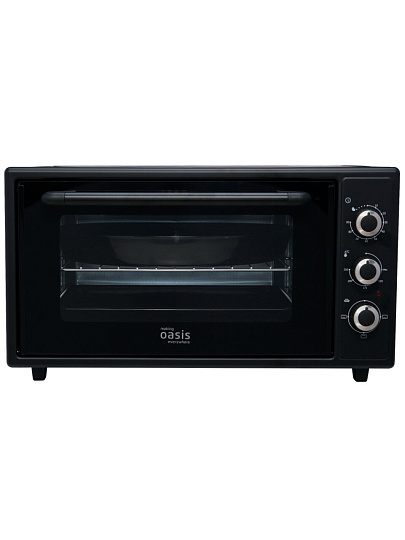 Духовка электрическая, Oasis, 50 л, 1600 Вт, 3 режима, черная, M-50B1