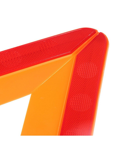 Знак аварийной остановки большой, с оракалом, пластиковый широкий пенал, 39751