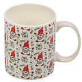 Кружка фарфор, 350 мл, Гномы, New Bone China, Olaff, 221-08004