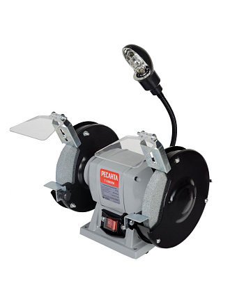 Станок точильный Ресанта, Т-150/250, 250 Вт, 2950 об/мин, 150 мм, фонарь