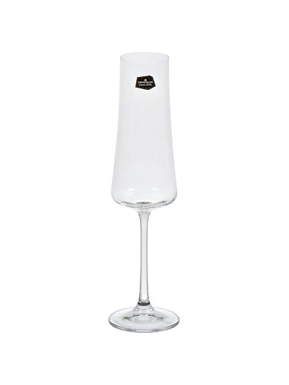Бокал для шампанского, 210 мл, стекло, 6 шт, Bohemia, Xtra, 40862/210