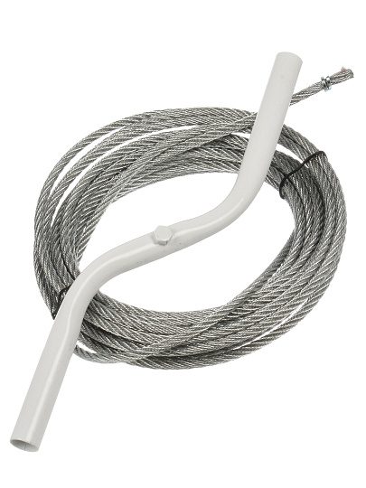 Трос сантехнический канализационный канатный, диаметр 6х7.5 м, СантехКреп, 3.1.1.4.