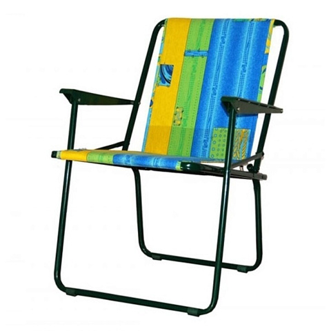 Кресло складное 55х64х78 см, Фольварк, в ассортименте, ткань, 81А, с565