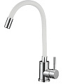 Смеситель для кухни, Solone, гибкий излив, с картриджем, EZA4-F090KW - фото 3
