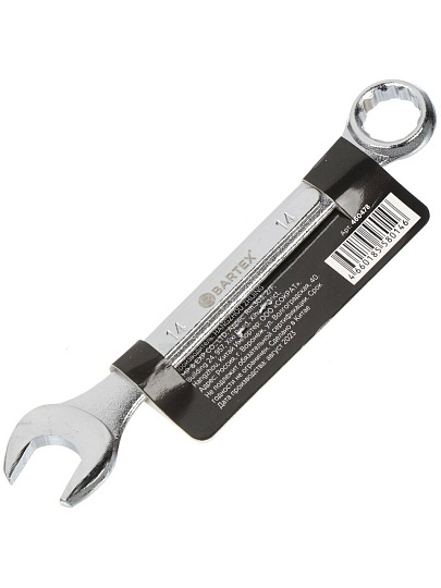 Ключ комбинированный, Bartex, 14 мм, CrV сталь, Эко