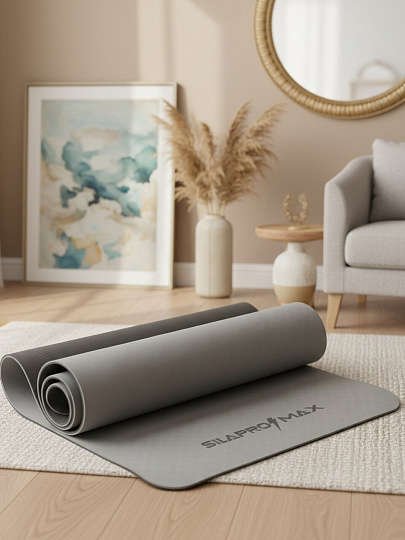 Коврик рулон, 183х61х0.6 см, SilaPro, Max, 191-059, двухцветный