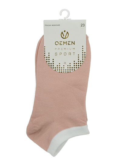 Носки для женщин, Oemen, персиковые, р. 23, VN360
