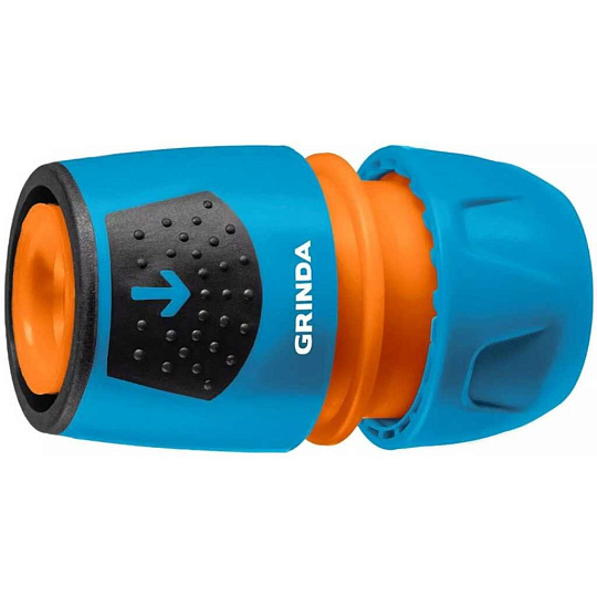 Соединитель 1/2&quot;-3/4&quot;, быстросъемный, пластик, универсальный, для шланга, Grinda, TU, 8-426225_z02