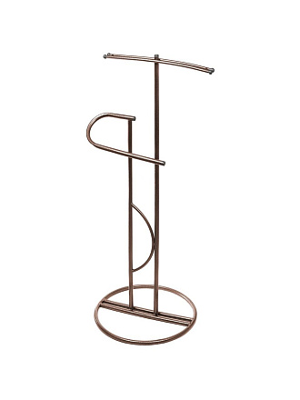 Вешалка костюмная 40х40х120 см, Модуль, металл, Галант, 2 100 000 013 692, медная