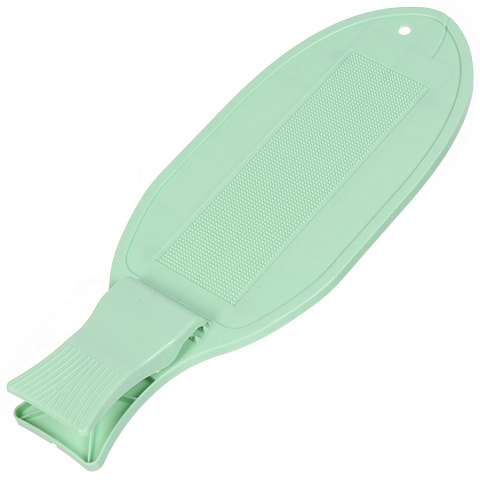 Доска разделочная пластик, для рыбы, 50х18х4 см, зеленая, овальная, Y4-8039