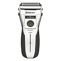 Электробритва аккумуляторная, Sakura, SA-5407S, сеточная, сухое/влажное бритье, триммер, 3 сетки, серебристая