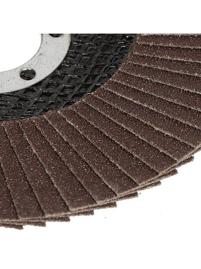 Круг лепестковый торцевой Tytan, Professional, диаметр 125 мм, посадочный диаметр 22.23 мм, зернистость A120, 30389