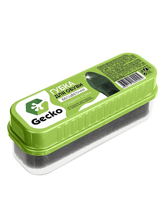 Губка для обуви бесцветная, Homex, Gecko, 101320