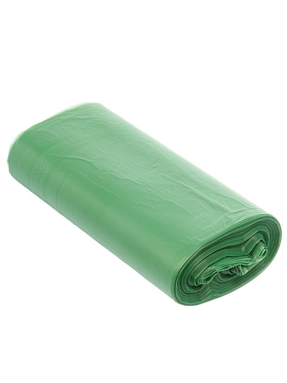 Пакеты для мусора 30 л, 30 шт, 10 мкм, биоразлагаемые, Марья Искусница, 91242, зеленые