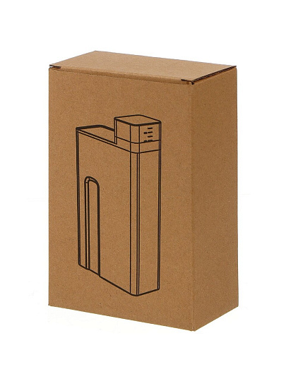 Контейнер для порошка и моющих средств, пластик, 5.8х12х21.8см, белый, Y4-7852