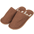 Тапки для мужчин, коричневые, р. 42-43, Велли, T2022-HT093